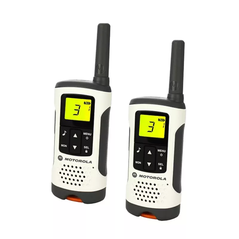 Motorola TLKR T50 vysielačka 8 kanálov sivá, metalická