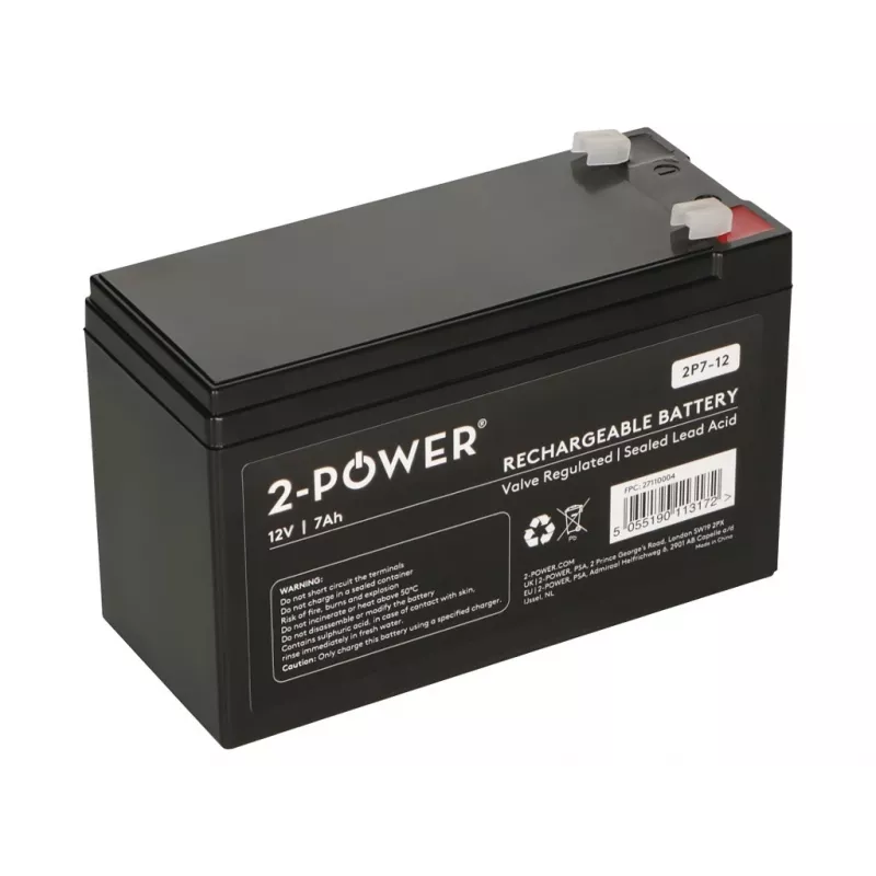 2-Power 2P7-12 batéria do UPS olovená (VRLA) 12 V 7 Ah