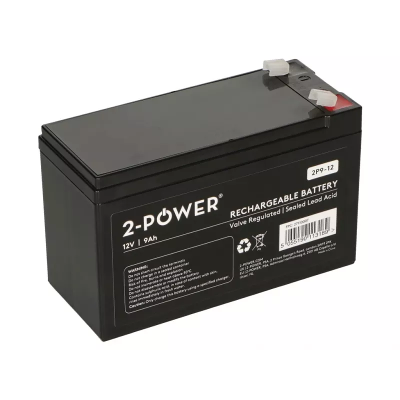2-Power 2P9-12 batéria do UPS olovená (VRLA) 12 V 9 Ah