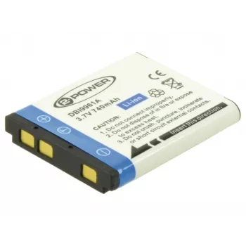 2-Power batéria do digitálneho fotoaparátu 3,7 V 600 mAh, 600 mAh, 3,7 V, lithium-iónová (Li-Ion)