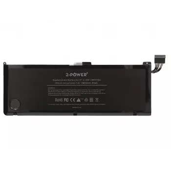 2-Power 7,4 V 11200 mAh Li-Polymer batéria do notebooku, batéria, Apple MacBook Pro 17