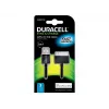 Duracell synchronizačný/nabíjací kábel 1 meter čierny