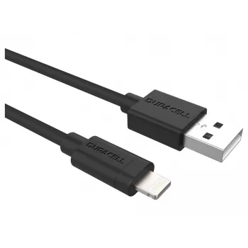 Duracell synchronizačný/nabíjací kábel 1 meter čierna