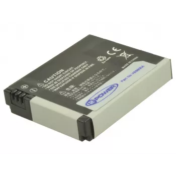 2-Power batéria do fotoaparátu 3,7V 1000mAh, 1100 mAh, 3.7 V, Lithium-Ion (Li-Ion)