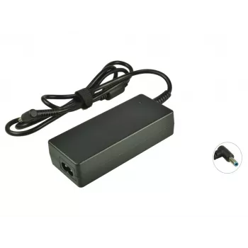2-Power napájací zdroj 19,5 V 45 W vrátane napájacieho kábla, interiér, 110-240 V, 19,5 V, AC-DC, čierny, 47 mm