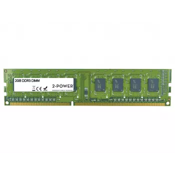2-Power 2GB DDR3 1333MHz DR DIMM pamäť, 2 GB, 1 x 2 GB, DDR3, 1333 MHz, 240-pin DIMM