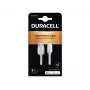 Duracell Sync/Charge kábel 1 Metre White, 1 m, USB A, Lightning, 2.0, biely