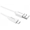 Duracell Sync/nabíjací kábel 1 meter biely, 1 m, USB-A, Micro-USB-A, 2.0, biely