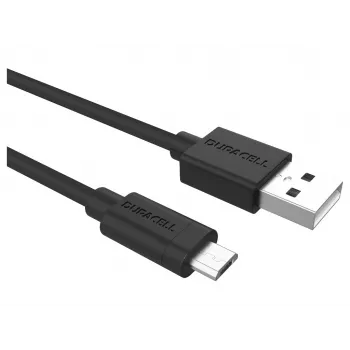 Duracell Sync/nabíjací kábel 2 metre čierna