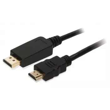 2-Power CAB0039A video kábel adaptér 2 m DisplayPort HDMI Type-A (štandard) čierny