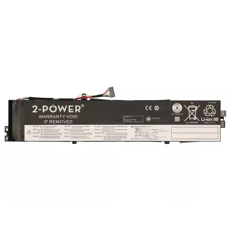 2-Power 14,8 V 3100 mAh Li-Polymer batéria do notebooku, batéria