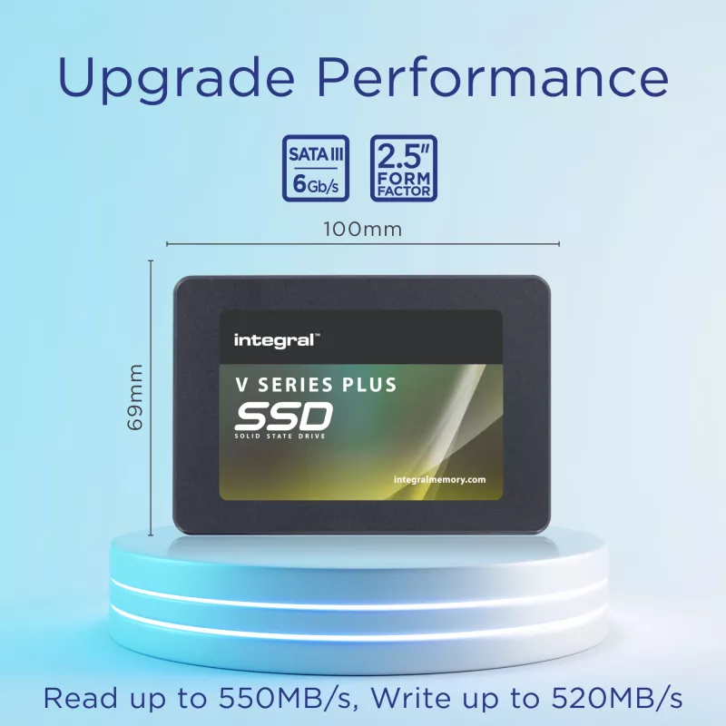 Integral 512GB SSD 2,5 palca SATA 3 R-550MB/s W-520MB/s TBW 150 V SERIES 2 PLUS