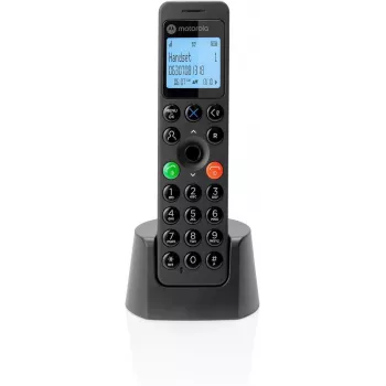 Motorola DOT201 DECT telefón identifikácia volajúceho čierna