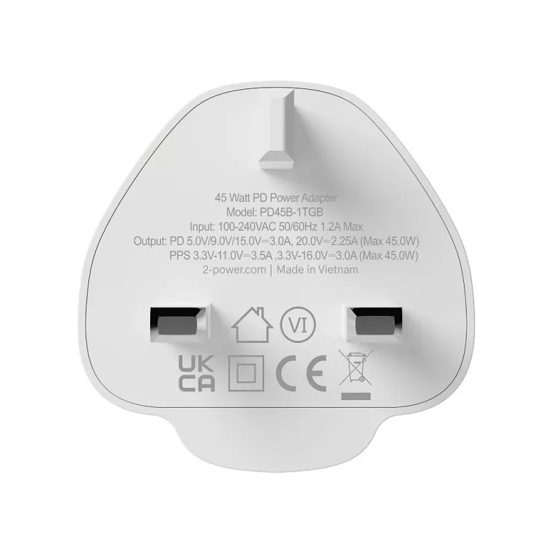 2-Power 2PWC45W01G-UK mobilná nabíjačka