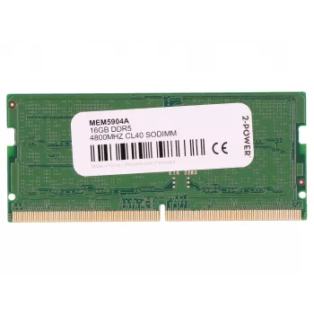 2-Power MEM5904A pamäťový modul 16 GB 1 x 16 GB DDR5 262-Pin SO-DIMM
