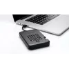 iStorage diskAshur PRO² SSD 256GB | Bezpečný prenosný solid-state disk | FIPS 140-2 Level 2, NCSC CPA, NLNCSA BSPA & NATO Restricted | AES-XTS 256-bit hardvérové šifrovanie | Chránený PIN kódom | Nezávislý od operačného systému a platformy | GDPR, TAA-kompatibilný | Ochrana pred brute-force útokmi | Odolný proti prachu/vode