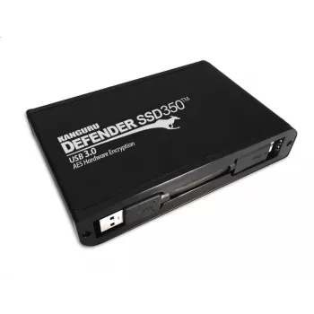 iStorage Kanguru Defender SSD350 2 TB | FIPS 140-2 certifikovaný | Hardvérovo šifrovaný solid-state disk | 2,5 palca externý | SATA (SATA/600) | TAA-kompatibilný