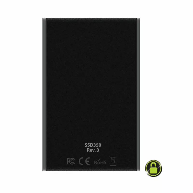 iStorage Kanguru Defender SSD350 2 TB | FIPS 140-2 certifikovaný | Hardvérovo šifrovaný solid-state disk | 2,5 palca externý | SATA (SATA/600) | TAA-kompatibilný