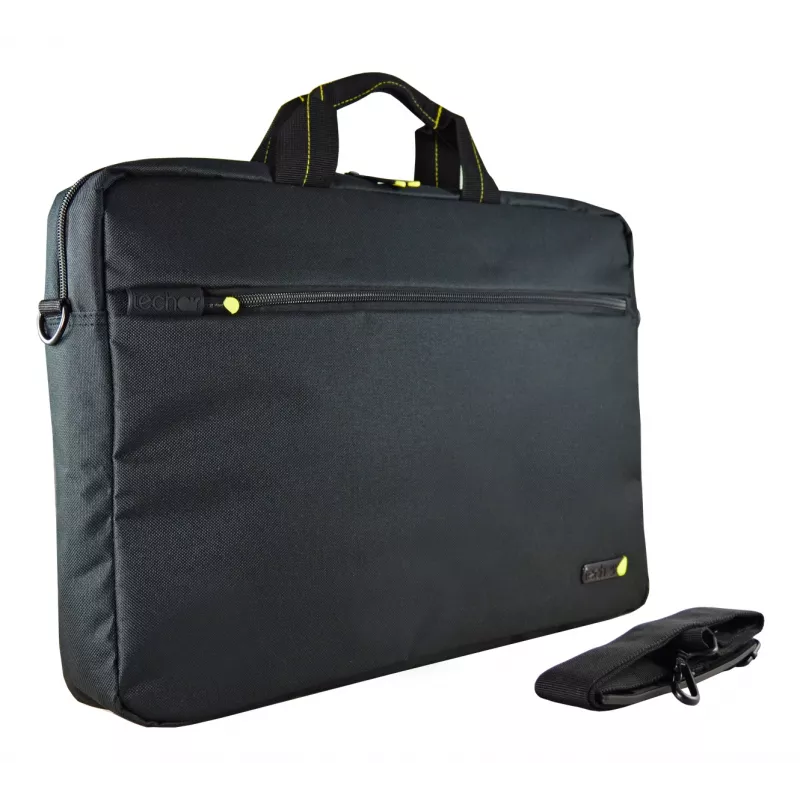 Techair TANZ0125v3 16-17.3 palca klasická taška na notebook, taška Toploader, 43,9 cm (17,3 palca), popruh na plece, 430 g