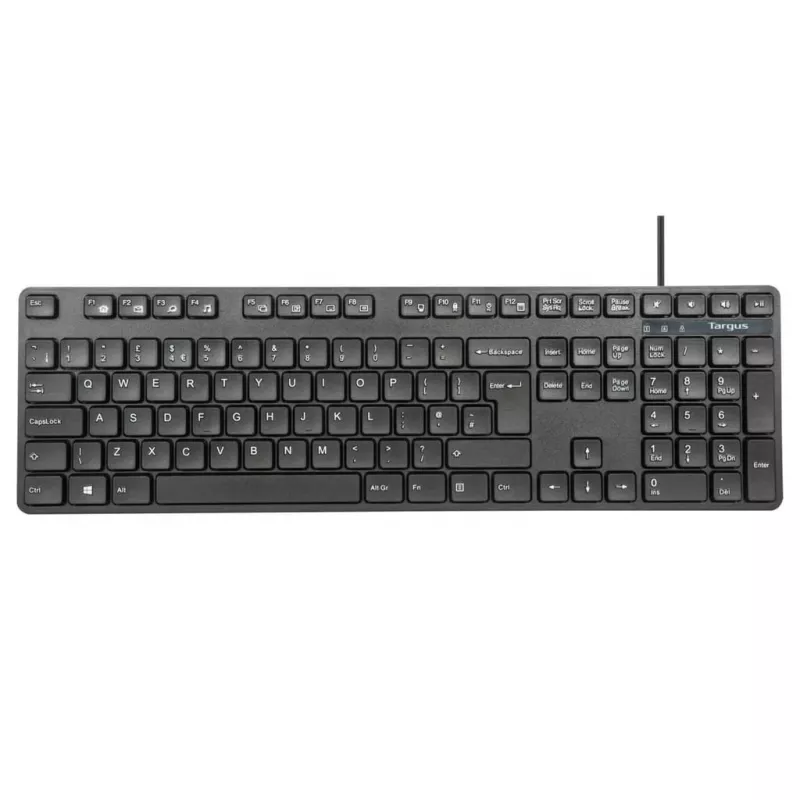Targus AKM622FR klávesnica myš v balení univerzálna USB AZERTY francúzska čierna