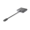 DELL adaptér USB-C na HDMI/DP s Power Pass-Through, káblový, USB 3.2 Gen 2 (3.1 Gen 2) Type-C, čierny, 3840 x 2160 pixelov, Dell, 3840 x 2160 pixelov