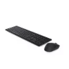 DELL Pro klávesnica a myš - KM5221W - Pan-Nordic (QWERTY) - čierna