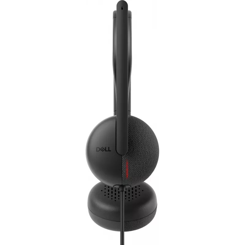 DELL Pro káblový headset – WH3024, káblový, hovory/hudba, 20 – 20000 Hz, 110 g, headset, čierny