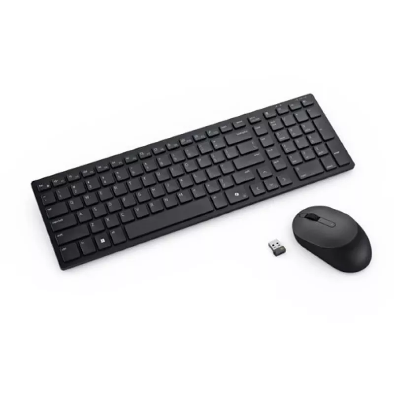 DELL Pro Compact Silent klávesnica a myš – KM555 – belgická (AZERTY)