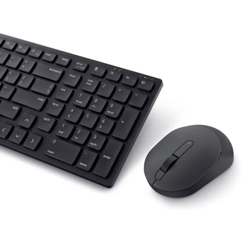 DELL Pro Compact Silent klávesnica a myš – KM555 – pan-nordická (QWERTY)