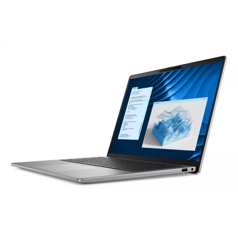 DELL Latitude 5455 Copilot+ PC Snapdragon X1P-42-100 notebook 35,6 cm (14 inch) Full HD+ 16 GB LPDDR5x-SDRAM 512 GB SSD Wi-Fi 7 (802.11be) Windows 11 Pro nordická sivá