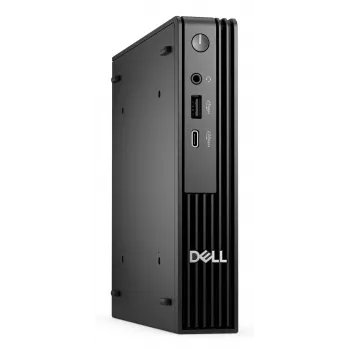 DELL Pro QCM1250 Intel® Core™ i3 i3-14100T 8 GB DDR5-SDRAM 512 GB SSD Windows 11 Pro Micro PC Mini PC čierna