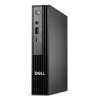 DELL Pro QCM1250 Intel® Core™ i3 i3-14100T 8 GB DDR5-SDRAM 512 GB SSD Windows 11 Pro Micro PC Mini PC čierna