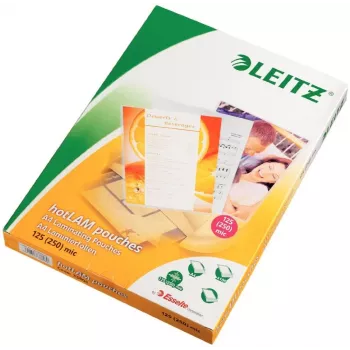 Leitz iLAM Premium lesklé laminovacie fólie A4, 125 mikrometrov, balenie 100 ks