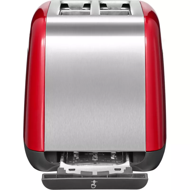 KitchenAid 5KMT221EER 7 2 plátky 1100 W červená, nerezová oceľ