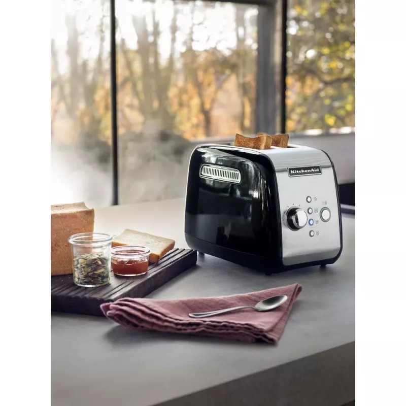 KitchenAid 5KMT221EOB 7 2 plátky 1100 W čierna, nerezová oceľ