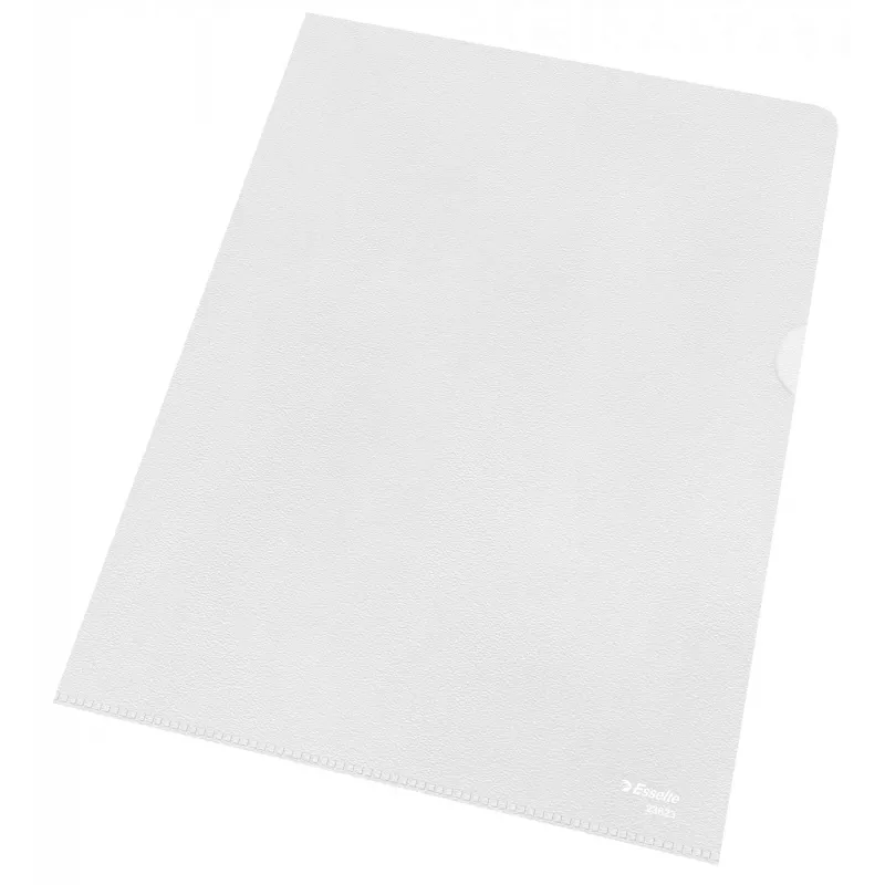 Esselte zakladačka 120my A4, A4, polyvinylchlorid (PVC), transparentná, 220 mm, 307 mm, 1 mm