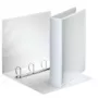 Esselte Panorama zakladač FSC® A4 4DR/40 mm, A4, D-krúžok, plast, biela, 390 listov, 4 cm