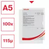 Esselte Premium A5-mapa, projektová mapa, A5, polypropylén (PP), transparentná, na výšku, 40 listov