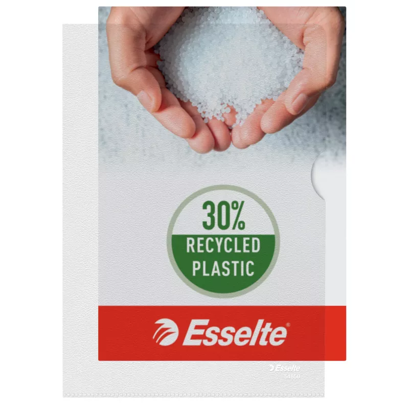 Esselte Premium A5-mapa, projektová mapa, A5, polypropylén (PP), transparentná, na výšku, 40 listov