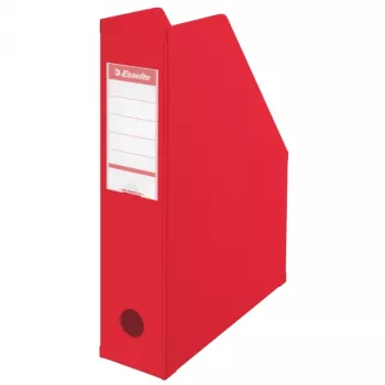 Esselte zásobník na časopisy Vivida A4/70 mm, červená, polyvinylchlorid (PVC), A4, 270 g