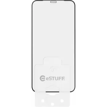 eSTUFF Apple iPhone 12/12 Pro 10 kusov čierna ochranné sklo s plným krytím
