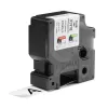 DYMO Rhino Industrial Permanent Polyester Labels | 24 mm x 5.5 m | čierna tlač na bielom | samolepiace | pre LabelManager & Rhino Label Makers