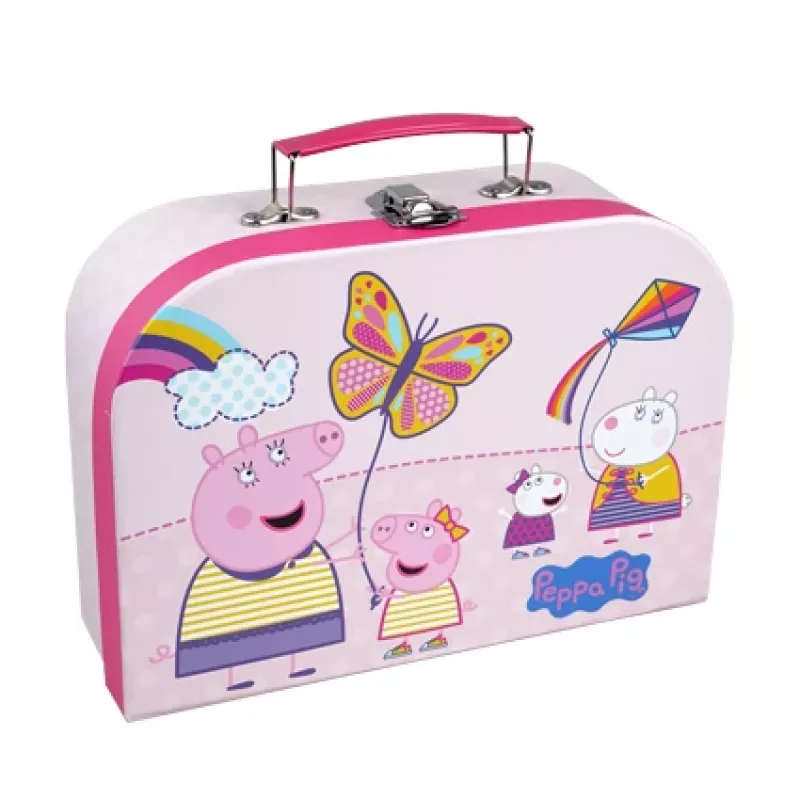Barbo Toys Peppa Pig kufrík 3-dielna sada sortiment viacfarebné chlapec/dievča sudová taška