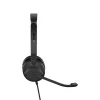 Jabra Evolve2 30 USB-C, MS stereo, káblový, kancelária/call centrum, 20 – 20000 Hz, 125 g, headset, čierna