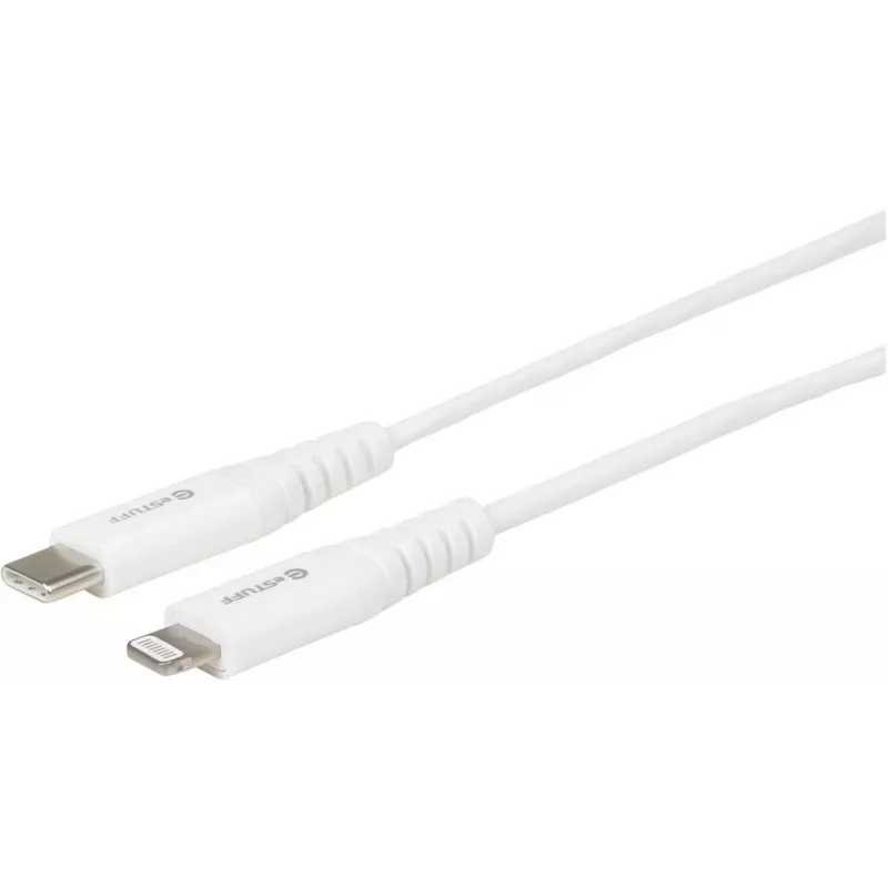 eSTUFF ES602101 Lightning kábel 1 m biely