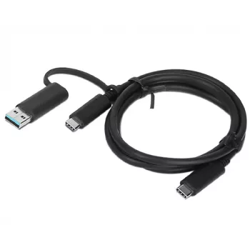 Lenovo 03X7470 USB kábel 1 m USB A/USB C USB C čierny