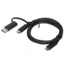 Lenovo 03X7470 USB kábel 1 m USB A/USB C USB C čierny