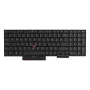 Klávesnica pre Lenovo ThinkPad T580/P52s — 01HX288 US International, podsvietená, čierna