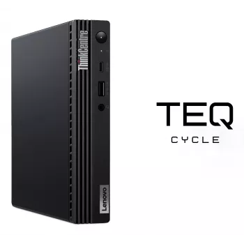 Teqcycle Lenovo Thinkcentre M70Q Intel® Core™ i5 i5-10400T 16 GB DDR4-SDRAM 256 GB SSD Windows 11 Pro Mini-PC čierny