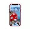 dbramante1928 Greenland kožené puzdro pre iPhone 12 mini – červená, vhodné pre 5,4 palca